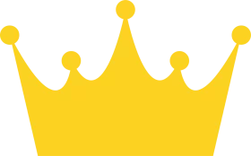 Golden Royal Crown Illustration: Regal Symbol of Royalty and Leadership