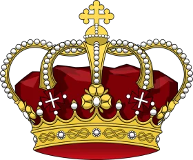 Majestic Royal Crown Illustration: Symbol of Monarchy and Sovereign Authority