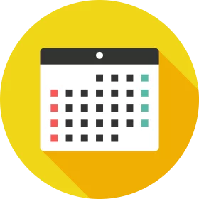 Minimalist Calendar Planning Organizer Schedule Appointment Reminder Clipart Icon