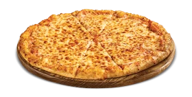 Delicious Cheesy Cheese Pizza Clipart Graphic - Golden Melted Slice Masterpiece