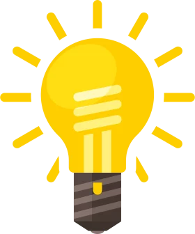 Luminous Energy-Efficient Eco-Friendly Light Bulb Clipart Illustration Design