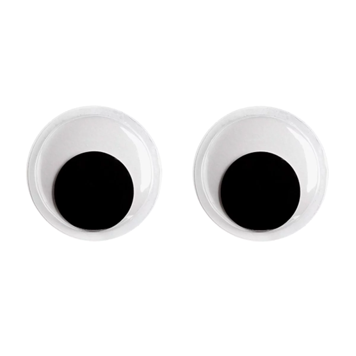Whimsical Googly Eyes Clipart - Playful Cartoon Craft Embellishment Design