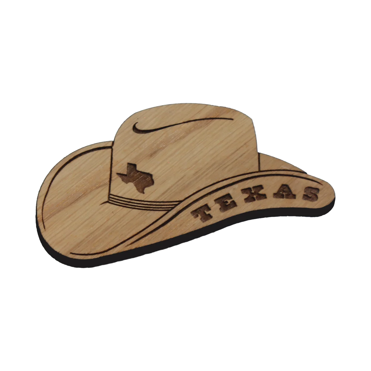 Rustic Western Cowboy Hat Clipart with Texas State Silhouette and Embellishments