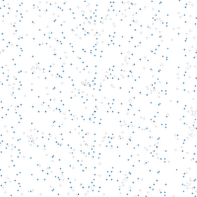 Delicate Snowfall Clipart: Soft Blue Dotted Winter Wonderland Background Design