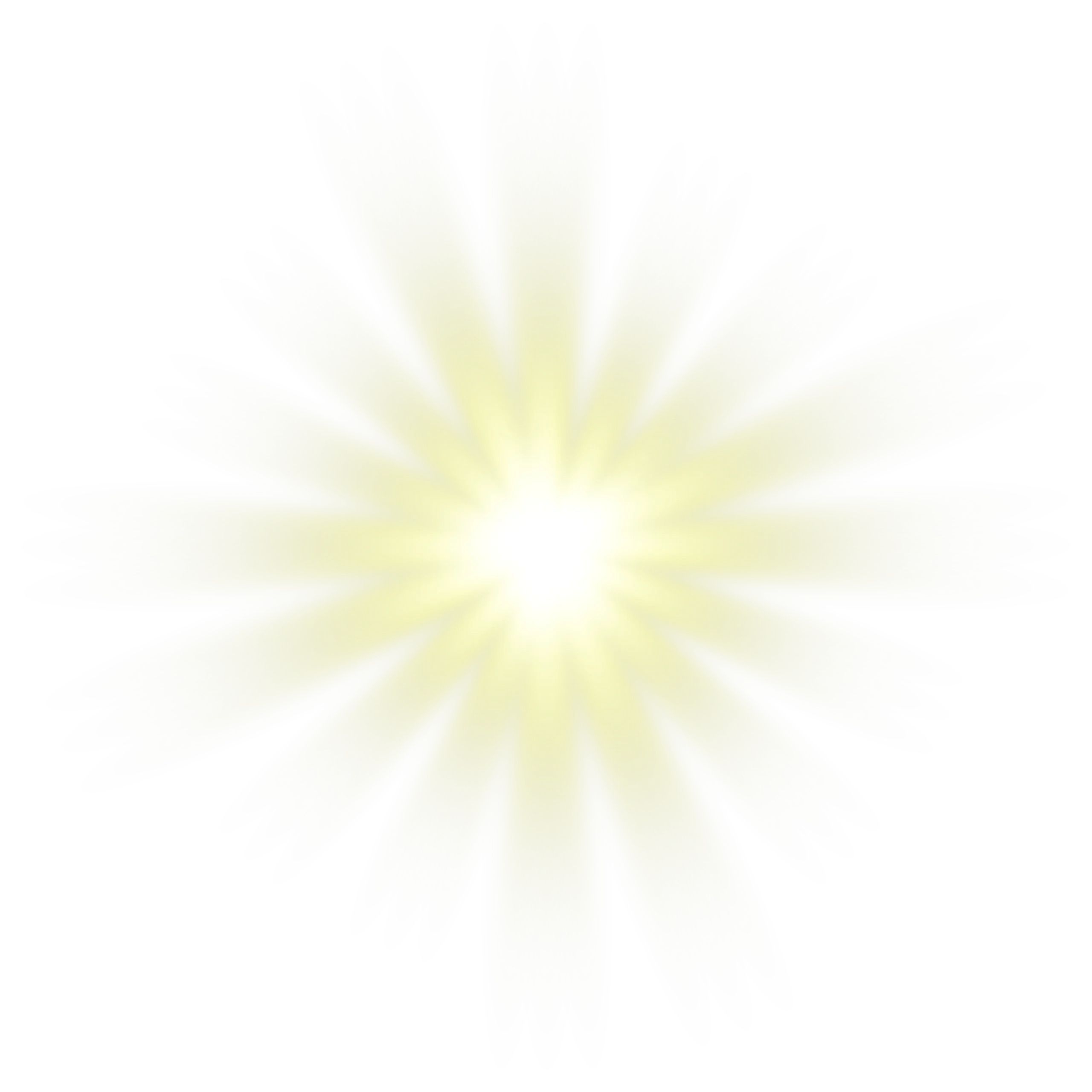 Soft Radiant Sunburst Clipart: Delicate Luminous Rays Spreading Gentle Warmth