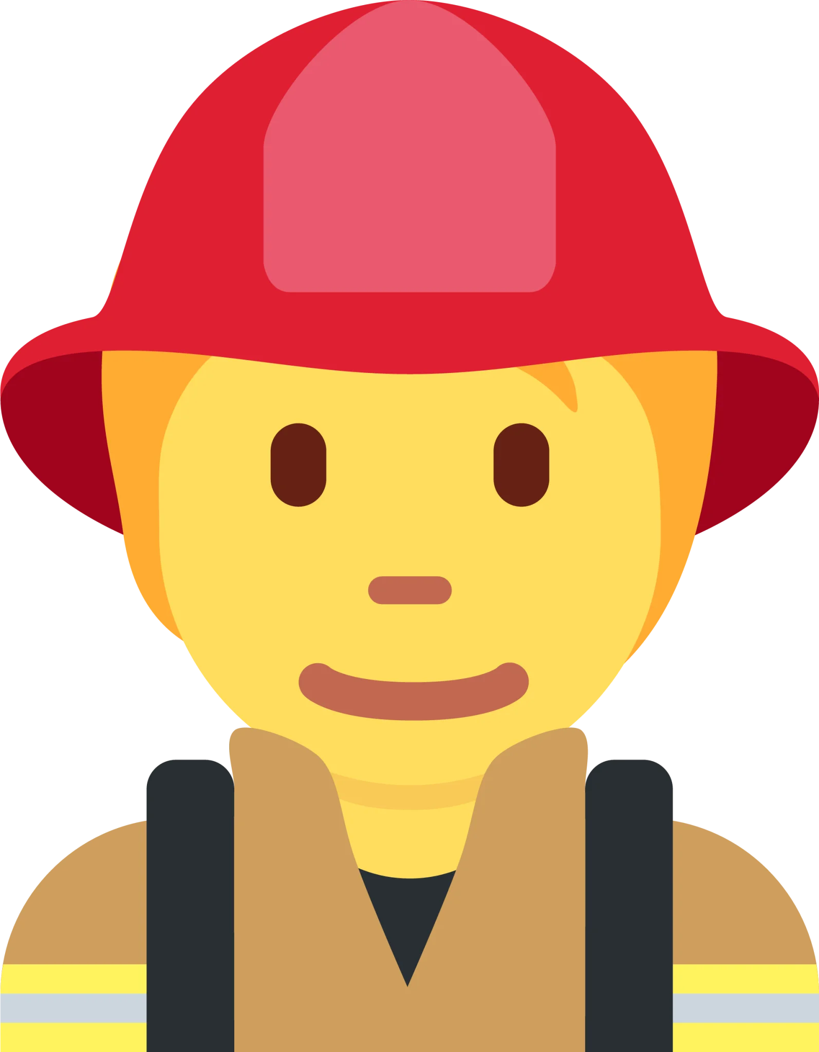 Professional Firefighter Safety Clipart Illustration with Protective Gear