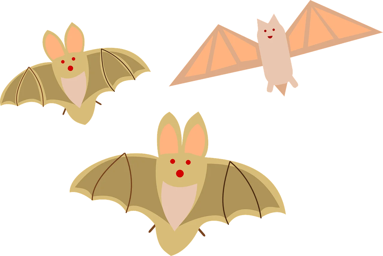 Adorable Woodland Bats Cartoon Clipart Collection for Creative Designs
