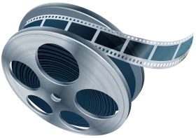 Vintage Film Reel Clipart: Cinematic Storytelling Through Classic Media Storage