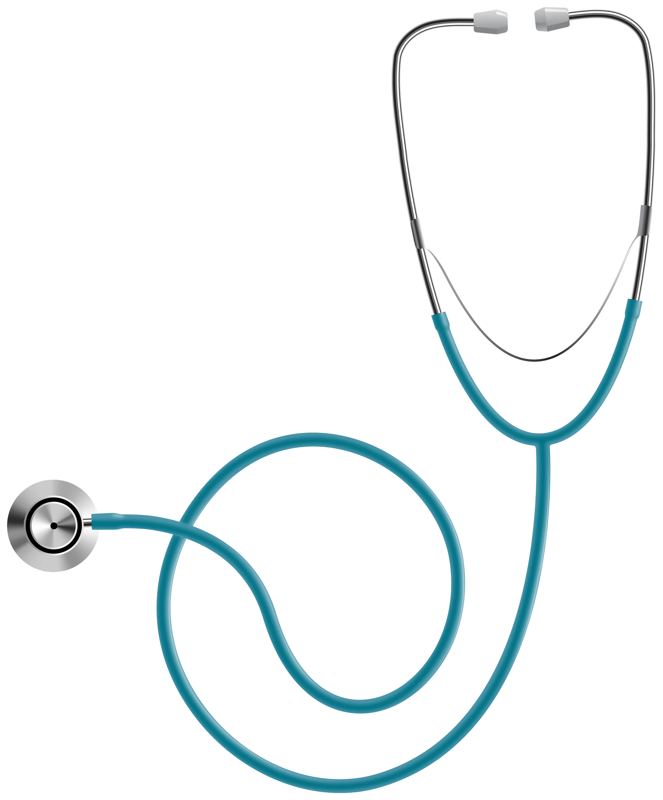 Medical Stethoscope Professional Healthcare Diagnostic Clipart Illustration