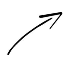 Minimalist Black Angular Arrow Clipart Pointing Upward with Dynamic Stroke
