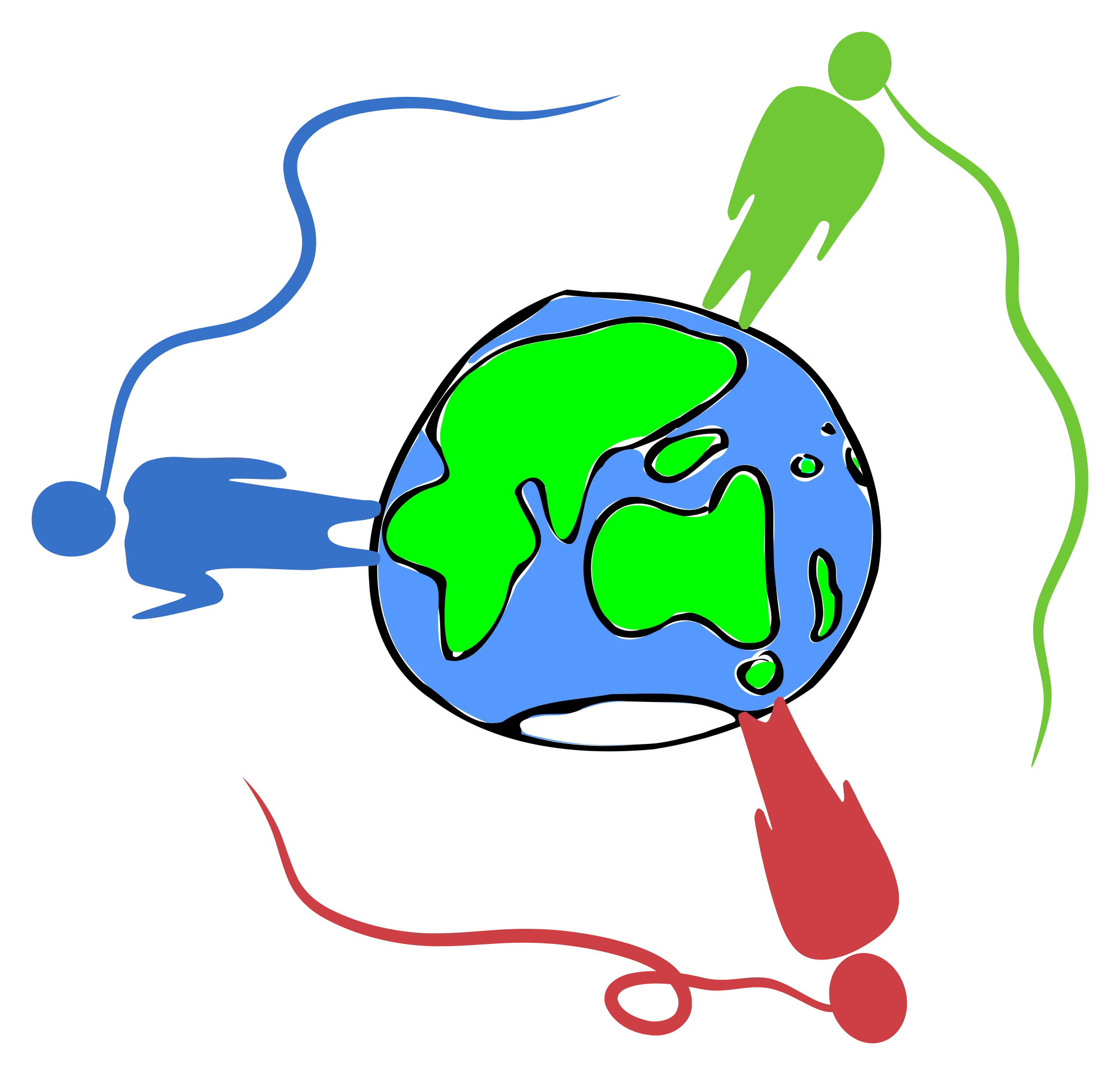 Global Communication Connections Collaborative Network Clipart Illustration