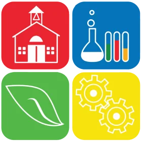 Educational Science Clipart Icons Representing Learning Disciplines