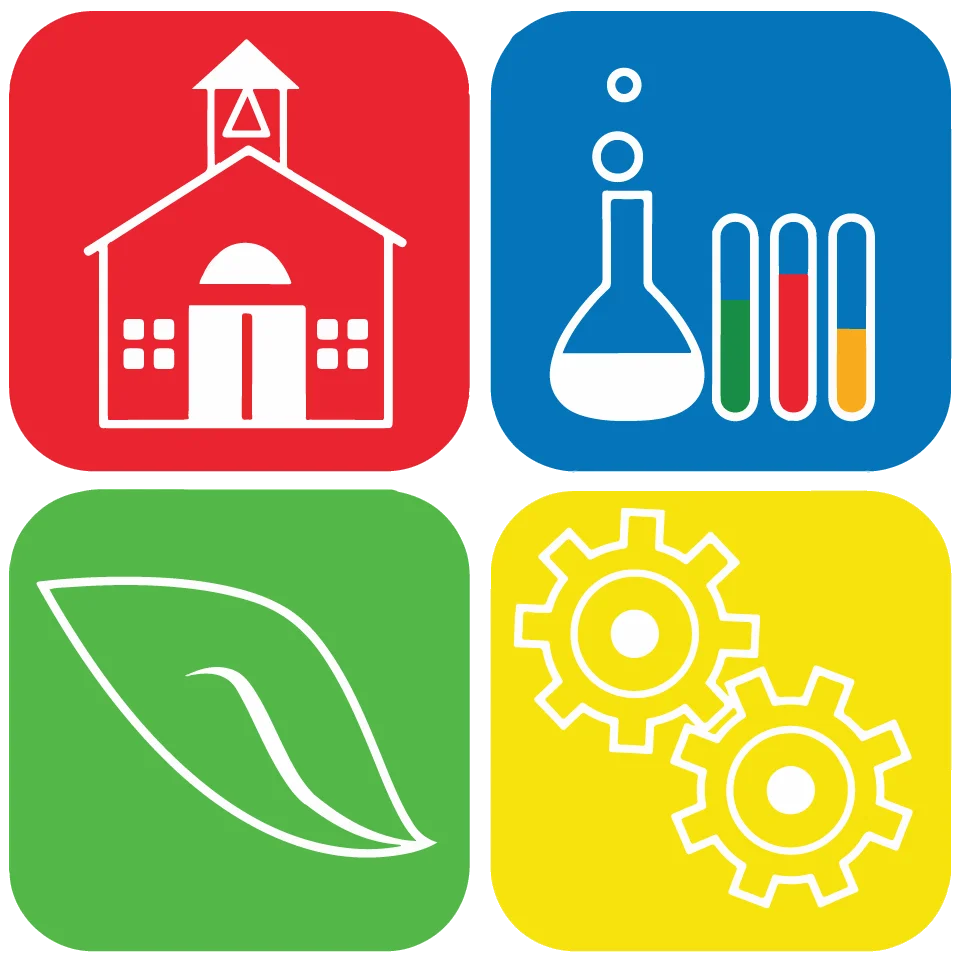 Educational Science Clipart Icons Representing Learning Disciplines