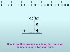 Engaging Two-Digit Addition Clipart Illustrating Mathematical Learning Concept