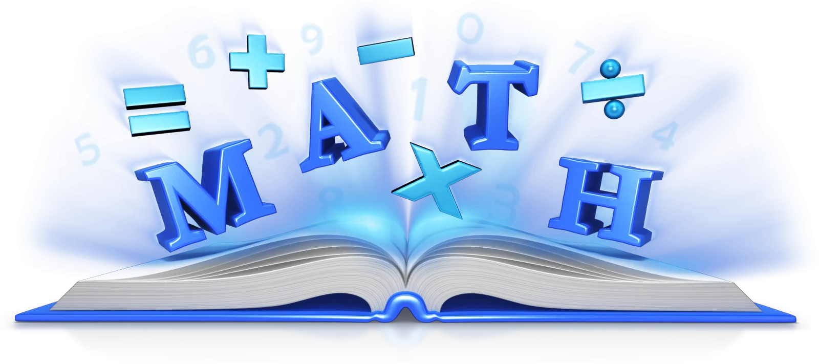 Inspiring Mathematical Concepts Emerging from an Open Book of Educational Clipart