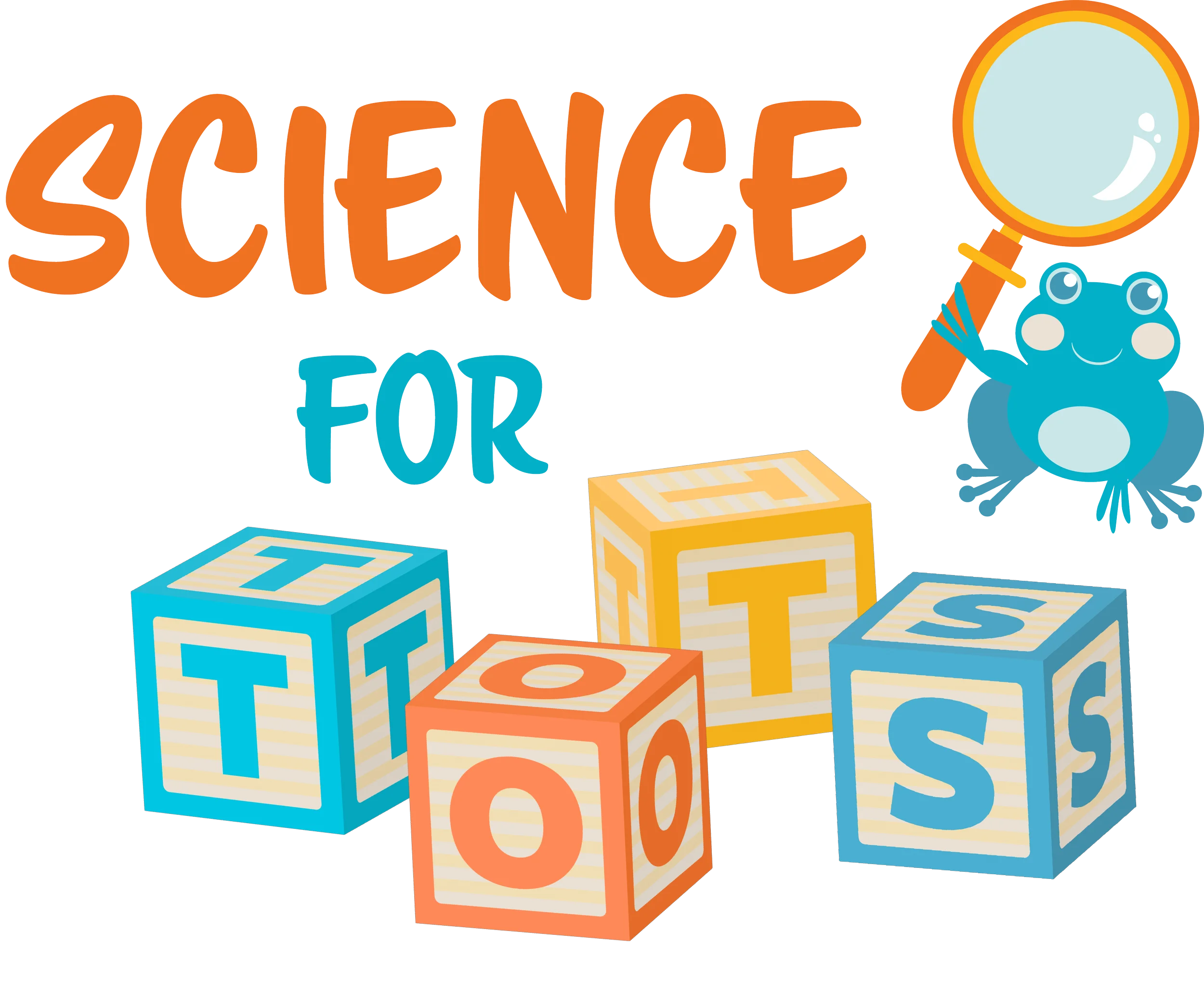 Playful Science for Tots Educational Alphabet Blocks Clipart Design