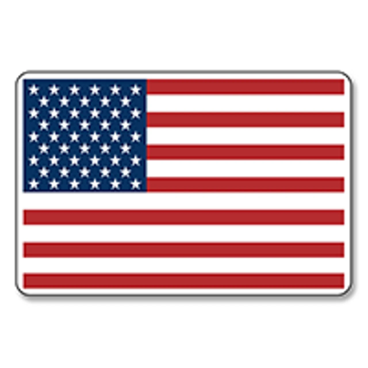Classic American Flag Clipart - Patriotic Stars and Stripes Design Symbol