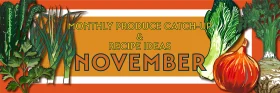 Festive Autumn Harvest Vegetables Clipart Illustration for November Celebration