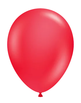 Glossy Red Party Balloon Clipart - Festive Celebration Decoration Element