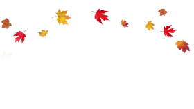 Enchanting Autumn Maple Leaves Gracefully Dancing Seasonal Clipart Design