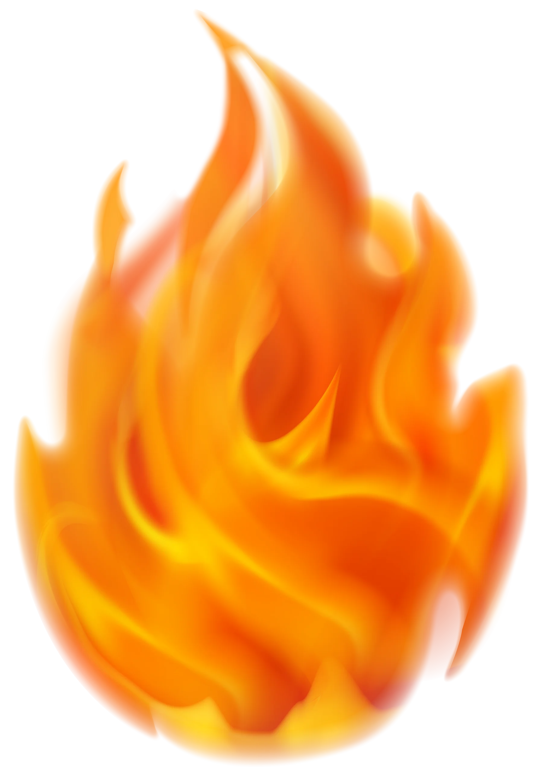 Luminous Dancing Flames Clipart: Burning Essence of Passionate Elemental Energy