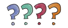 Colorful Question Mark Clipart Collection Representing Curiosity and Inquiry