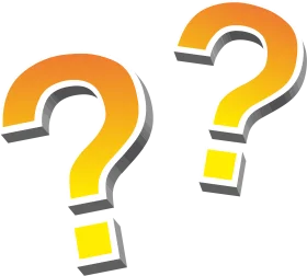 Dynamic 3D Question Mark Symbols: Engaging Clipart for Curiosity and Inquiry