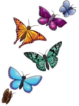 Enchanting Butterfly Clipart Collection: A Symphony of Winged Elegance and Color