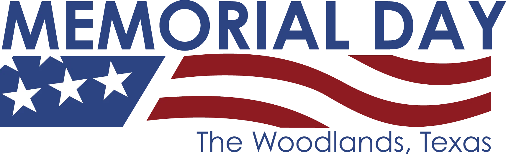 Memorial Day Clipart Honoring American Heroes in The Woodlands, Texas