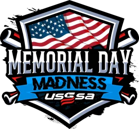 Memorial Day Madness USSSA Patriotic Graphic Clipart Design Event Logo