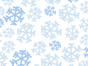 Delicate Winter Wonderland Snowflakes Clipart: Frosty Geometric Patterns
