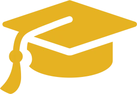 Golden Graduation Cap Clipart: Celebrating Academic Achievement and Success