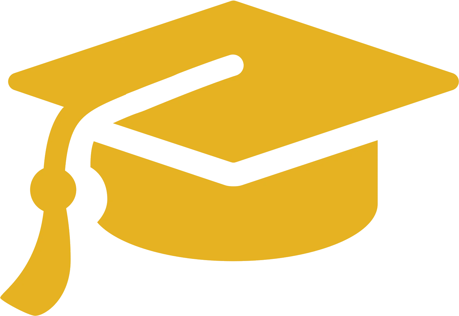 Golden Graduation Cap Clipart: Celebrating Academic Achievement and Success