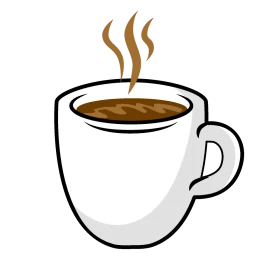 Steaming Hot Chocolate Clipart with Warm Inviting Beverage Design