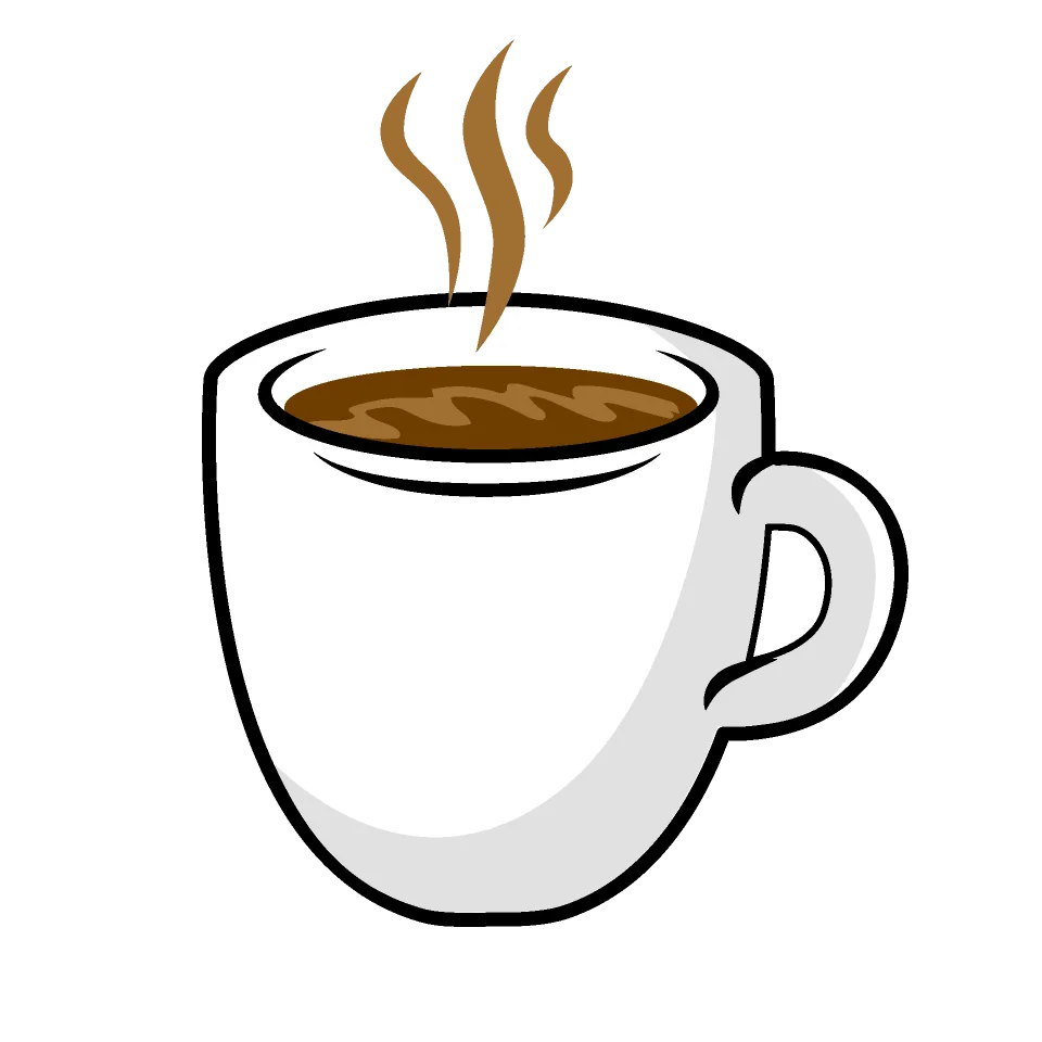Steaming Hot Chocolate Clipart with Warm Inviting Beverage Design