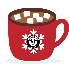 Cozy Winter Warmth Hot Chocolate Clipart with Marshmallow Delight