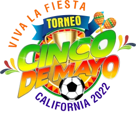 Festive Soccer Tournament Cinco de Mayo Celebration Clipart Design California 2022
