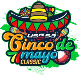 Festive USSSA Cinco de Mayo Classic Sports Event Clipart Design