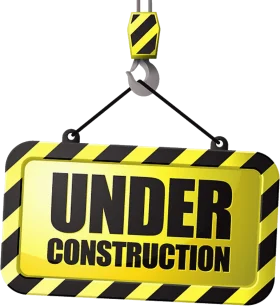 Industrial Safety Warning Under Construction Clipart Signage Design