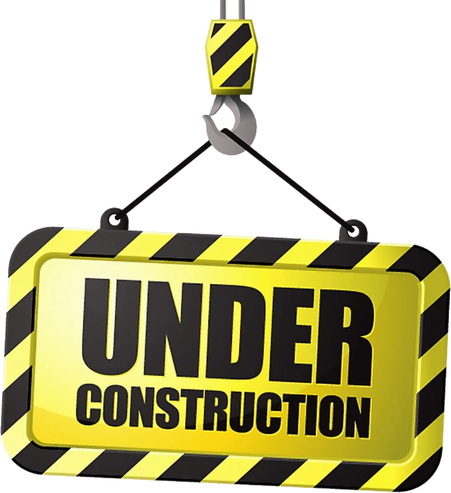 Industrial Safety Warning Under Construction Clipart Signage Design