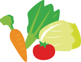 Fresh Garden Harvest Clipart: Colorful Vegetables Illustration for Culinary Designs