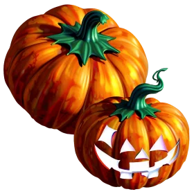 Autumn Harvest Halloween Jack-o'-Lantern Pumpkin Clipart Collection