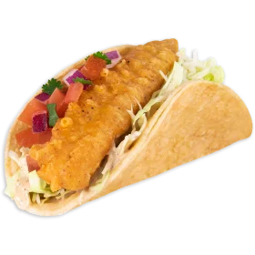 Golden Fish Taco Clipart: A Crispy Seafood Delight in Soft Shell Embrace