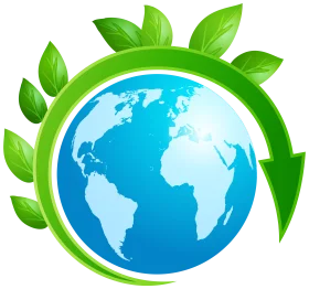 Eco-Friendly Earth Clipart Showcasing Global Environment and Sustainability