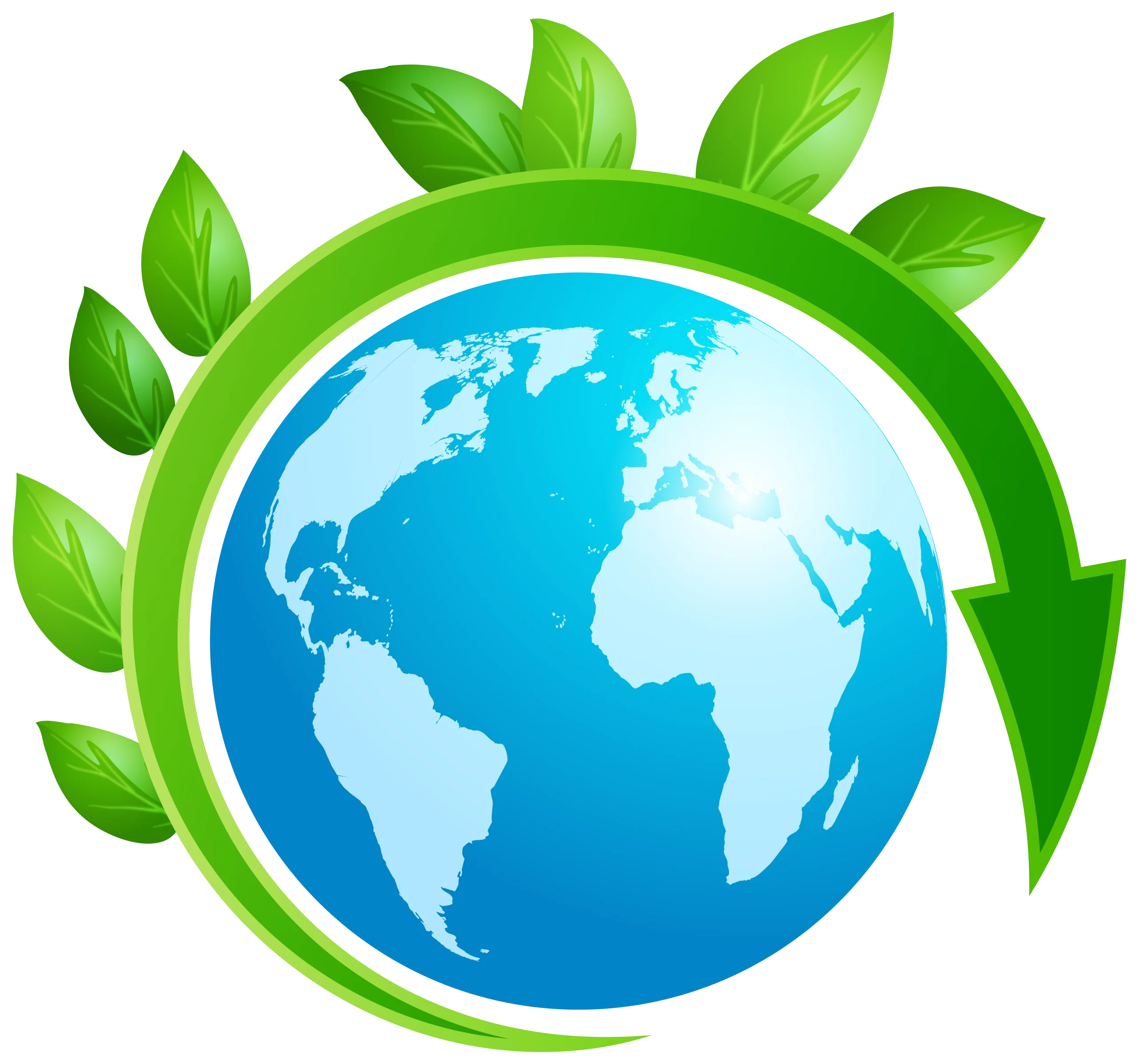Eco-Friendly Earth Clipart Showcasing Global Environment and Sustainability