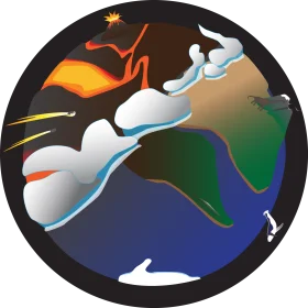 Global Environmental Harmony: Artistic Earth Clipart Representation of Planetary Unity