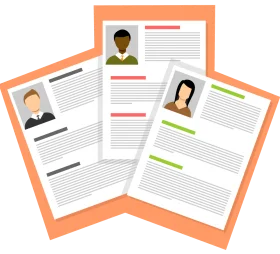 Professional Student Resume Samples Clipart Illustration Design