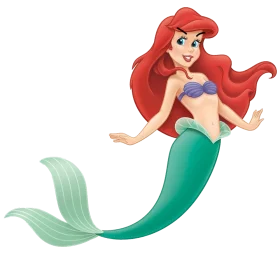 Enchanting Mermaid Princess Underwater Fantasy Clipart Illustration