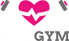 Heart Pulse Fitness Studio Logo Clipart Design with Energetic Style