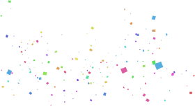 Whimsical Celebration Confetti Clipart: A Playful Explosion of Color and Joy